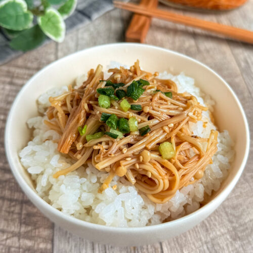 100円のごはん泥棒♩韓国風旨辛えのき