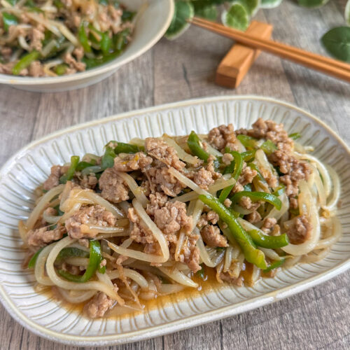 かさ増し大満足♩豚もやピーマン
