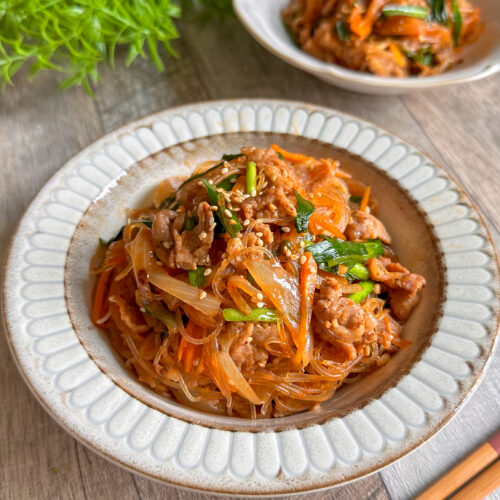 ご飯泥棒♩甘辛豚肉チャプチェ
