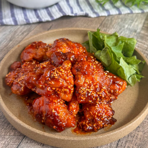 ご飯が止まらない♩我が家のヤンニョムチキン