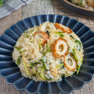 コスパ最強♩豆苗ちくわ炒飯