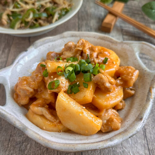 コクうまご飯泥棒♩長芋の豚味噌バター炒め