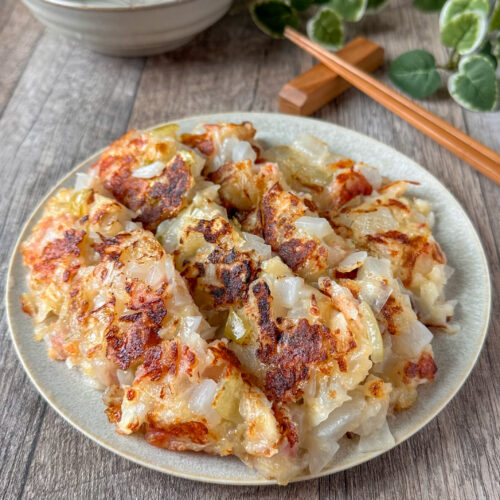 新食感♩混ぜて焼くだけハッシュドオニオン