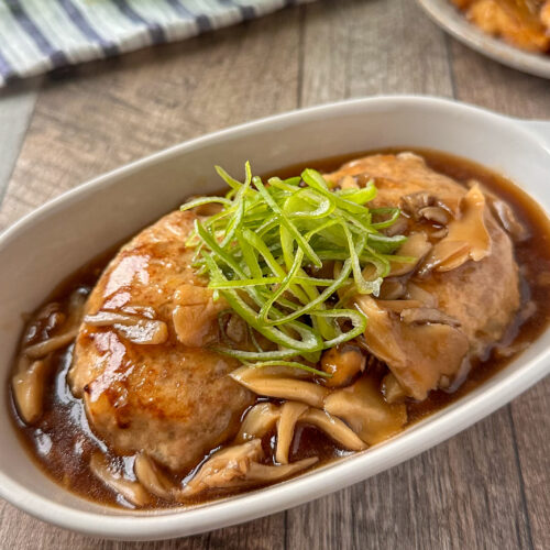 彼受け抜群♩中華風ハンバーグ