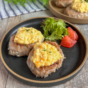 もやしでかさ増し♩タルタルもやしバーグ