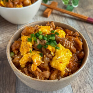 男子受け抜群♩てり玉豚丼