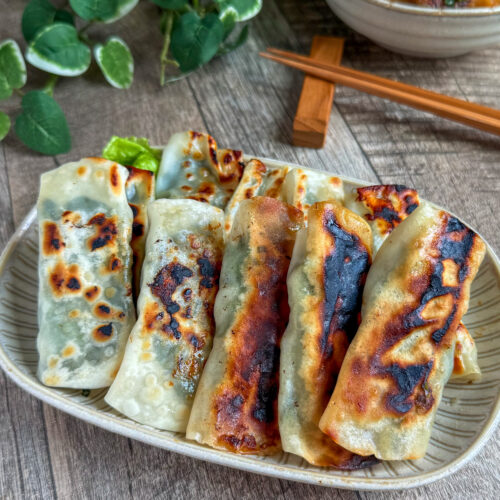 もう包まない♩豚しそ棒餃子