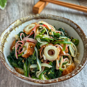レンジで簡単♩カニちくナムル