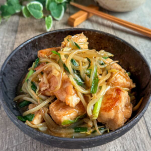 コスパ最強♩ニラもやスタミナチキン